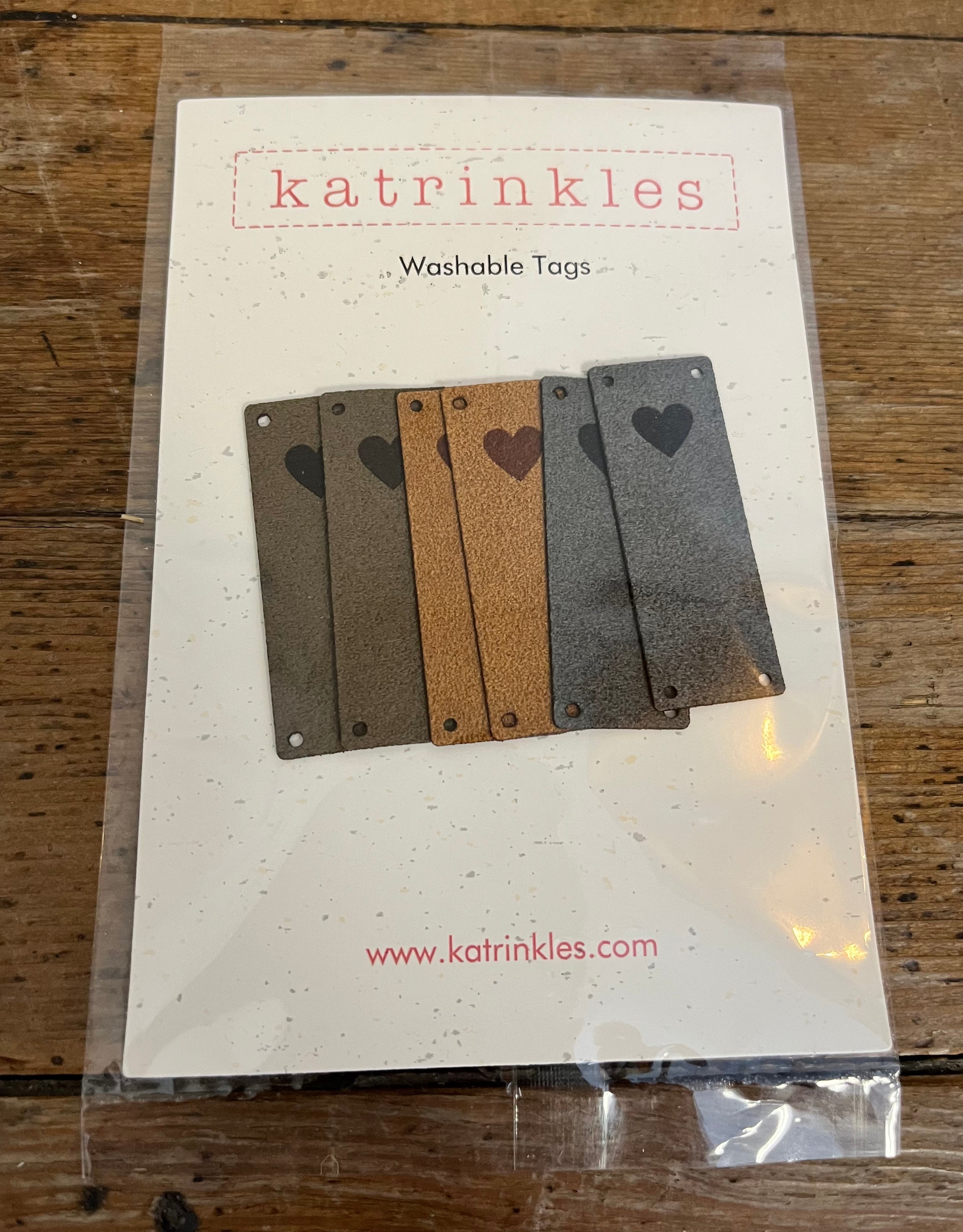 Katrinkles Washable Tags